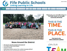 Tablet Screenshot of fifeschools.com