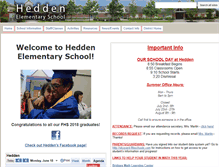 Tablet Screenshot of hedden.fifeschools.com