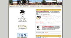 Desktop Screenshot of fhs.fifeschools.com
