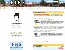 Tablet Screenshot of fhs.fifeschools.com